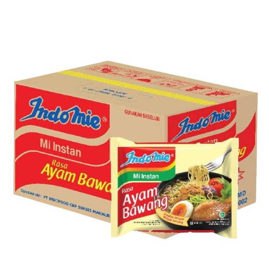 

Indomie Ayam Bawang Mie Instan (dus)