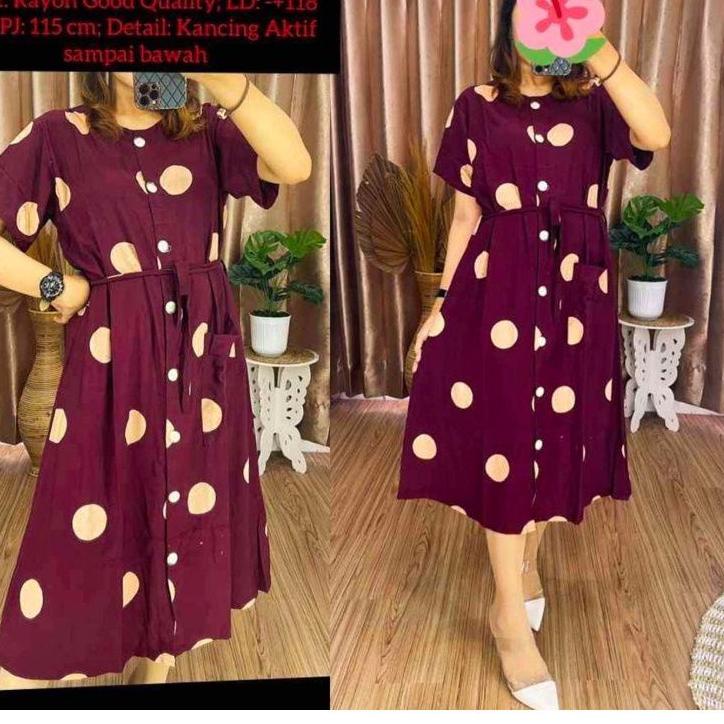 Terlaris.. Daster Andin/Daster Kekinian/Daster Full Kancing/Daster Santai/Daster Rayon/Daster Adem/D