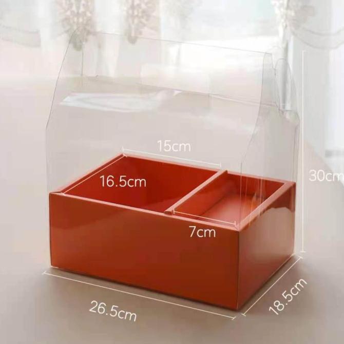 

[COD] Flower & Cake Paper GiftBox - Kotak Kado Bunga Kerajinan GB015 [COD]