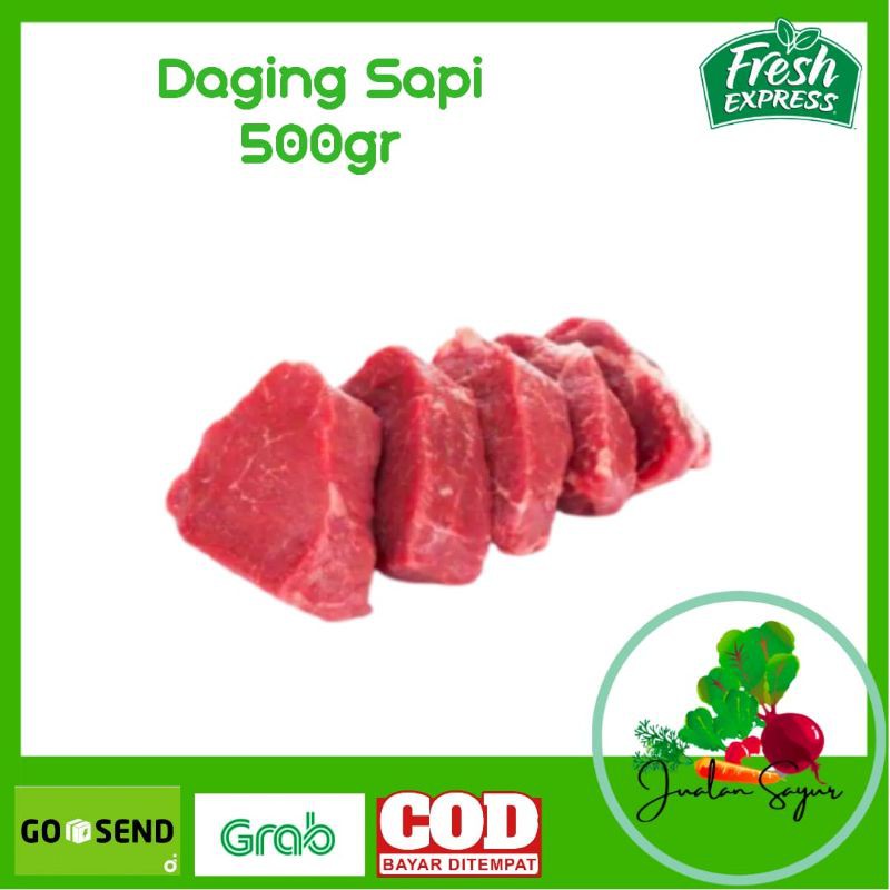 

Daging Sapi Segar Potong Rendang Murah 500 gram