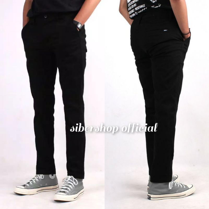 Celana Chino Panjang Pria Celana Casual Bahan Kantor Kerja Berkualitas Premium Size 27-38