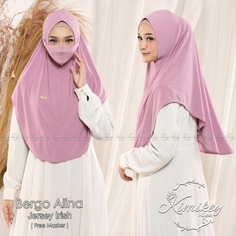 hijab bergo Alina kimikey