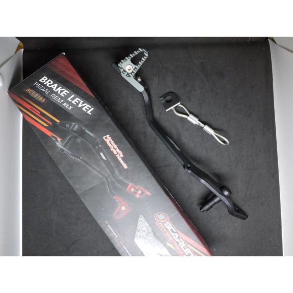 Pedal Rem Pijakan Fleksibel KLX Scarlet