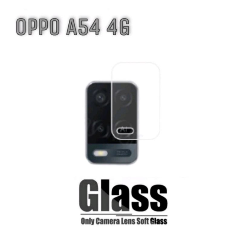 For Oppo A54 Tempered Glass Camera Anti Gores Kamera Belakang