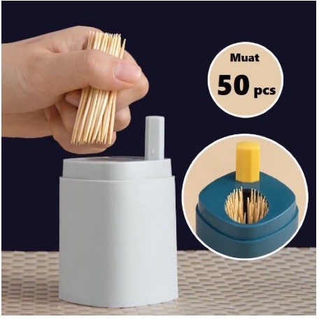 【GOGOMART】Tempat Tusuk Gigi Otomatis / Automatic Toothpick Holder