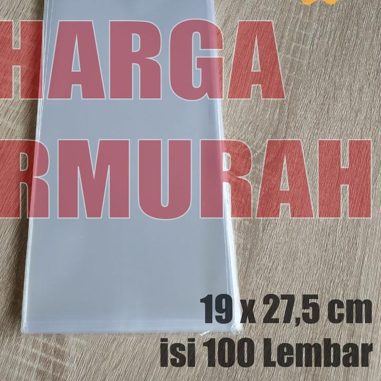 

➱ PLASTIK OPP TEBAL 19 x 27,5 cm 30 Micron (0,5) PLASTIK KEMASAN ISI 100 PCS ✵