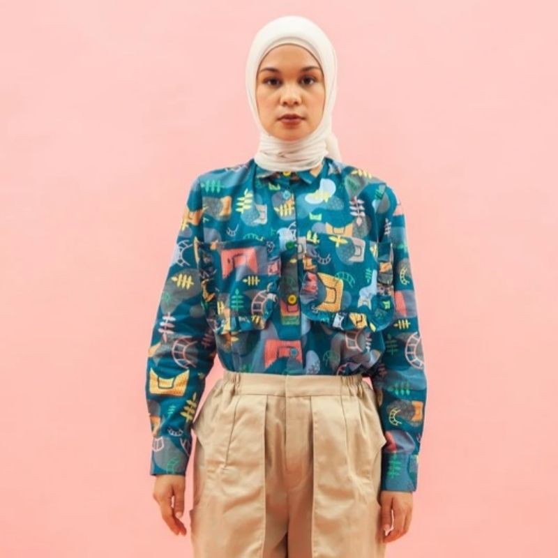 ZM x Tantri Namirah - Jwi Tosca Kemeja - Jelita Indonesia - Edisi Padang