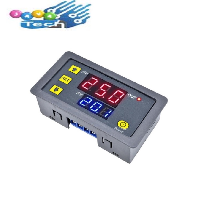 Delay Timer Cycle AC 110-220V DC 12V T3230 Pengatur Waktu Otomatis