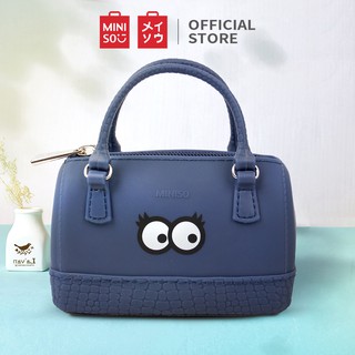 MINISO Dompet koin Tas Kecil Jinjing Eye Mata Silikon Lucu 