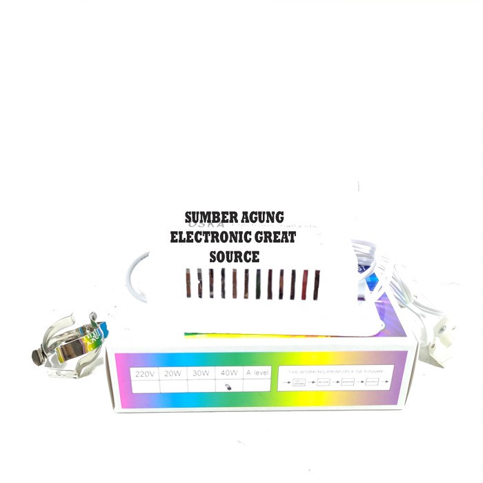 Oska Electronic Ballast untuk Lampu Neon Biasa Travo TL Dudukan Berkua