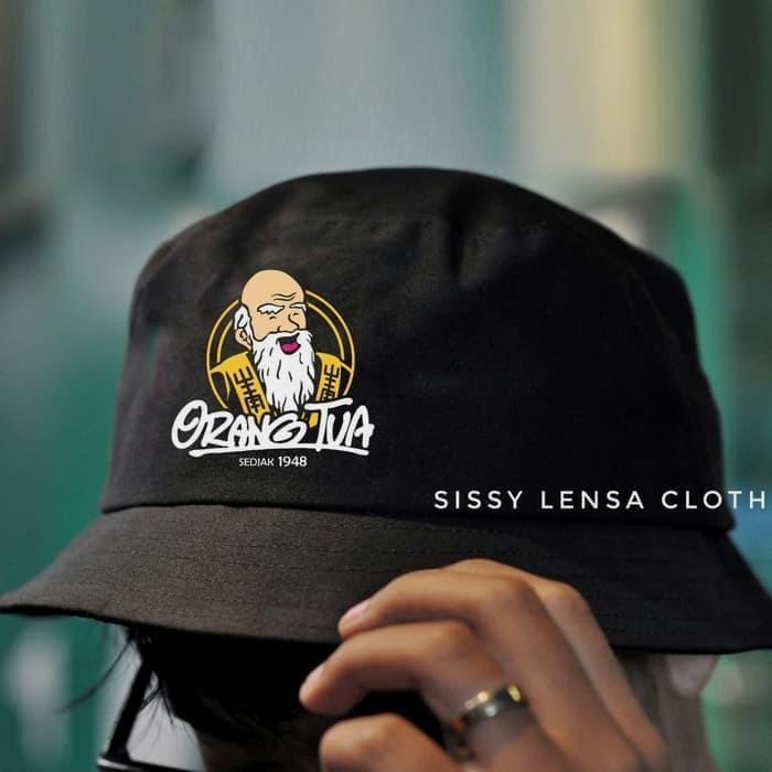 Topi Pria Topi Distro Snapback Baseball Casual Keren Kekinian Ori UD735  Pria Bucket Cap Orang Tua C