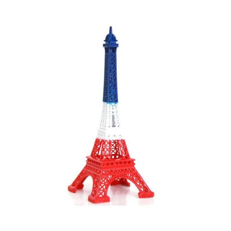 miniatur paris pajangan menara eiffel tower 22cm/25cm anti karat