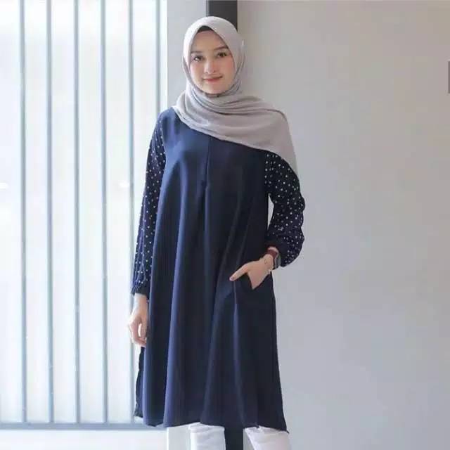 Brisia tunik atasan fashion wanita