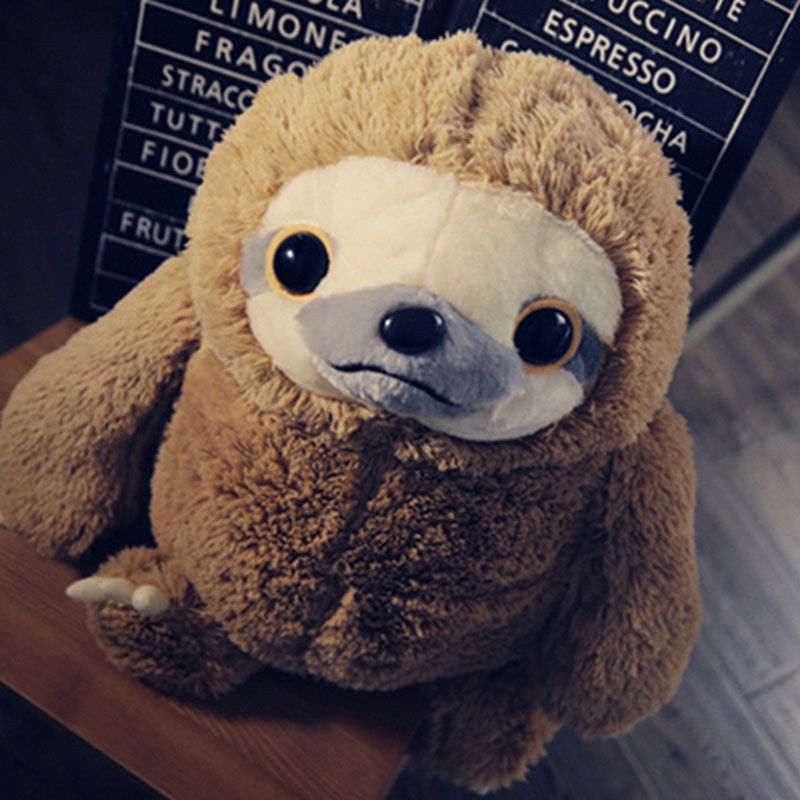 Baru Raksasa Lucu Sloth Boneka Boneka Hewan Plush Lembut Mainan Bantal Cushion Mainan Hadiah