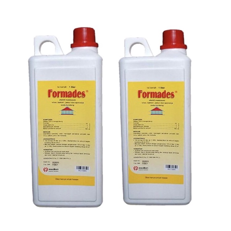 FORMADES 1 liter membersihkan dan disinfektan peralatan kandang