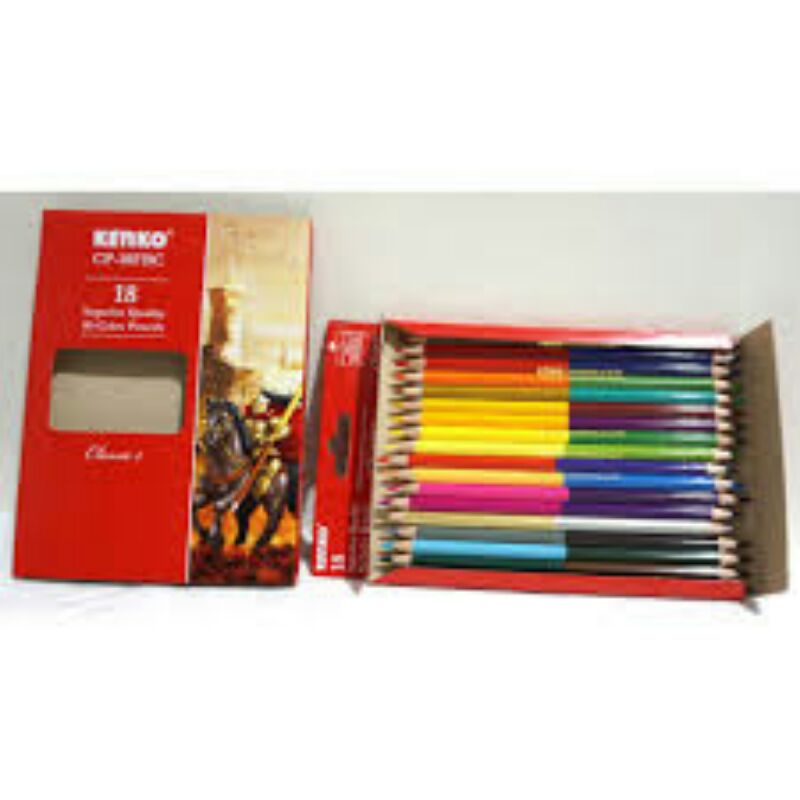 

Pensil Warna BiColor Kenko 18 Warna CP-18FBC