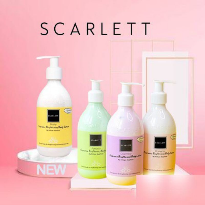 [BPOM] SCARLET WHITENING BODY LOTION 100% ORI