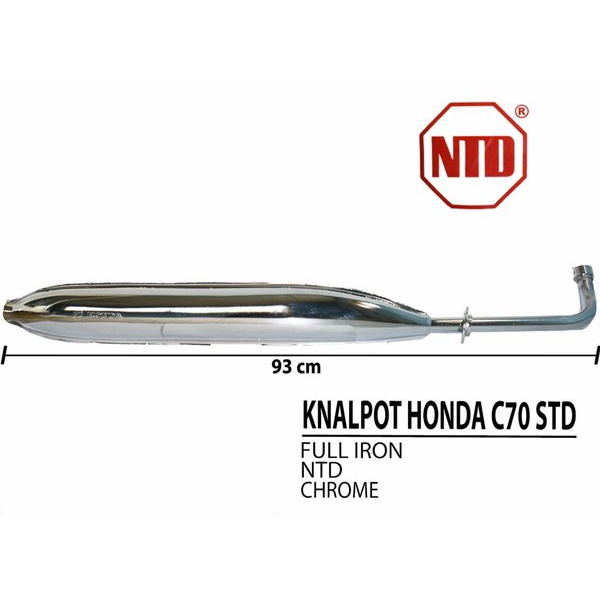 knalpot honda c70 c50 pispot bekjul Motor Custom