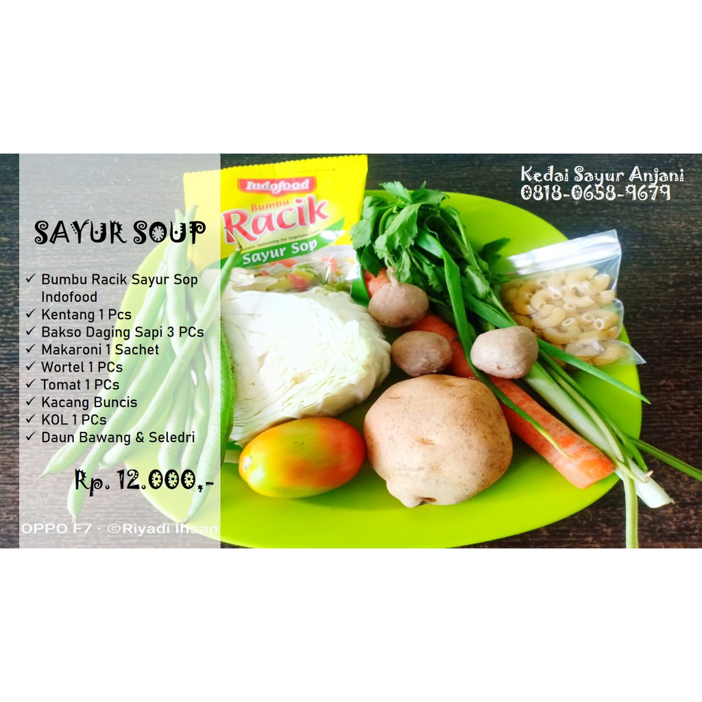 

SAYUR SOUP SIAP MASAK