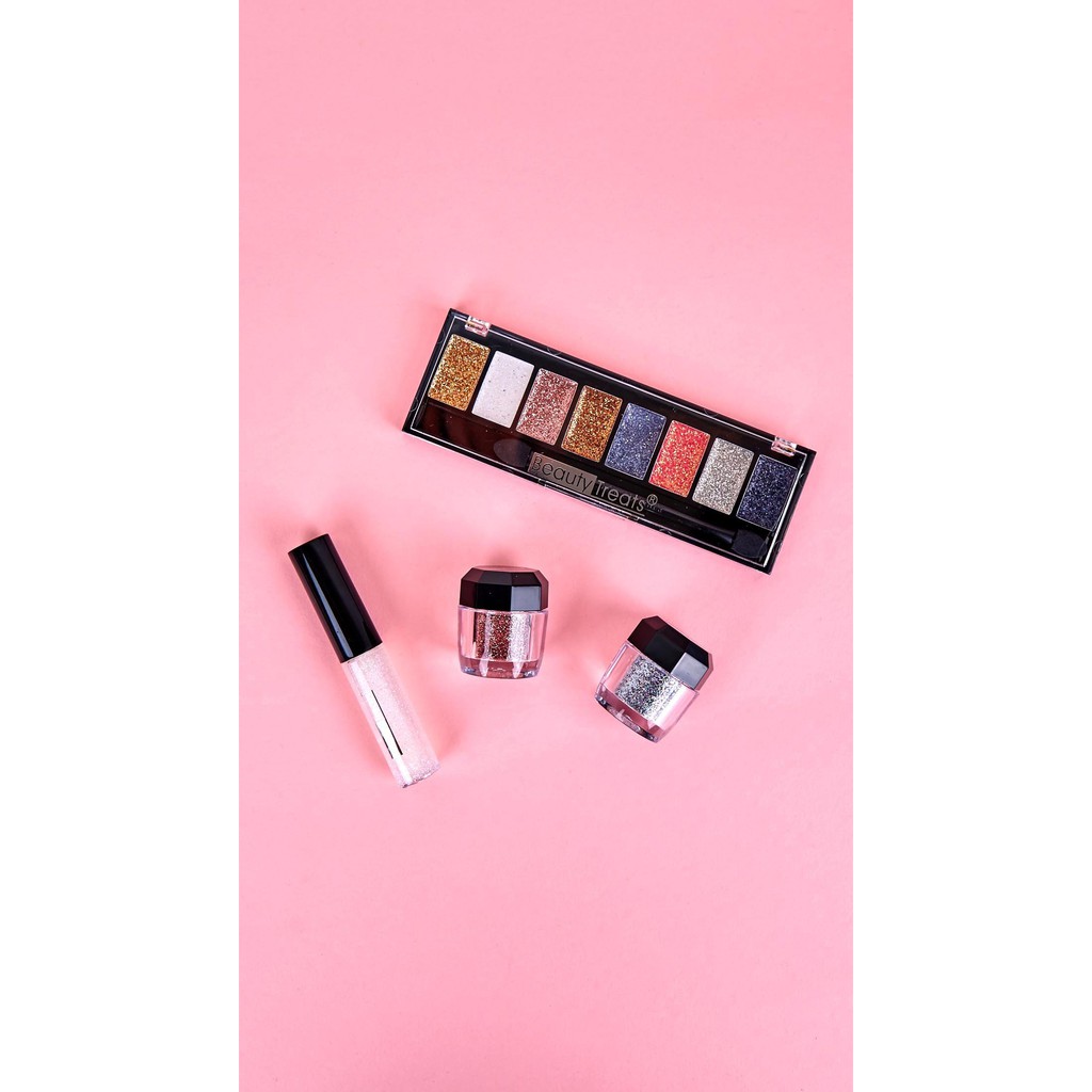 BEAUTYTREATS ROSE GOLD GLIMMER SET