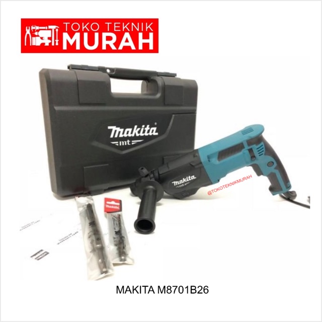 Makita M8701B Bor Beton M 8701 B 26  M8701 B26 Rotary Hammer Mesin M8701B26