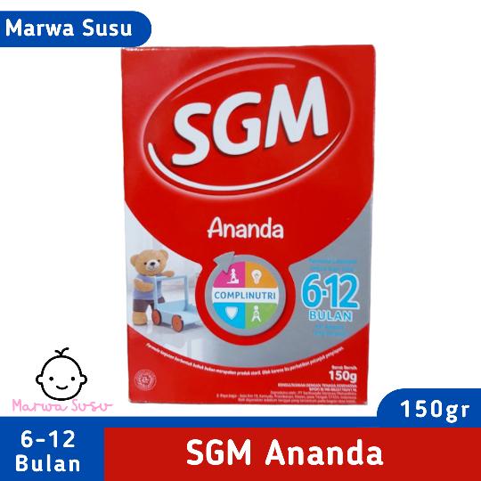 

SGM susu bayi usia 6-12 bulan 150gr