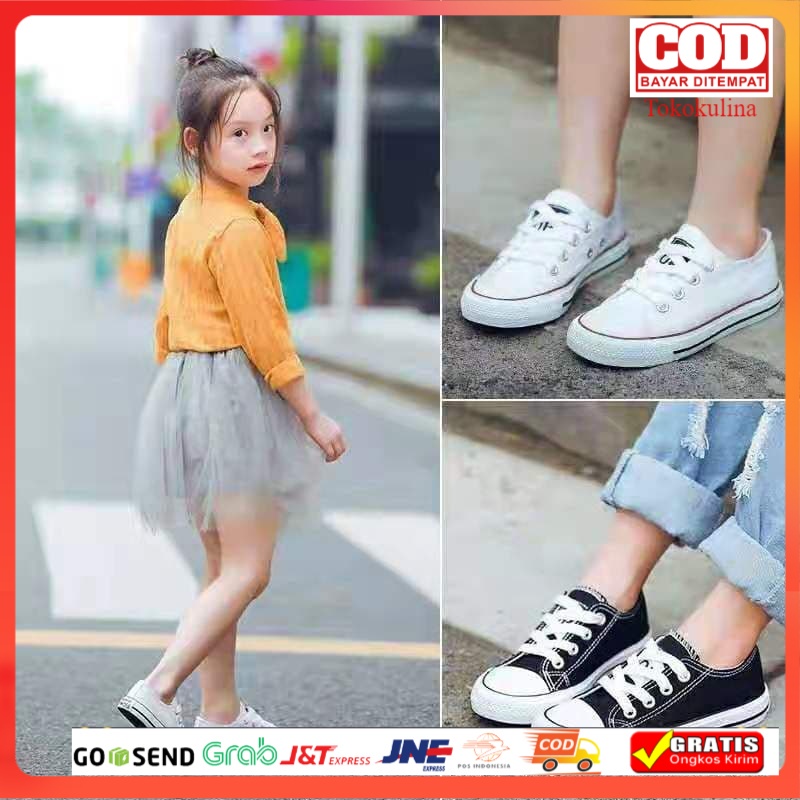 Grosir Sepatu Sneakers All Star / Sepatu Converse Anak / Sepatu Anak Laki-laki / Sepatu Anak / Sepatu Sekolah Anak / Sepatu Allstar Anak