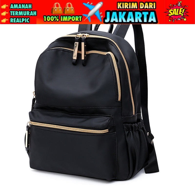 TAS WANITA 3136 - TAS RANSEL WANITA KOREA IMPORT MURAH TERBARU - D