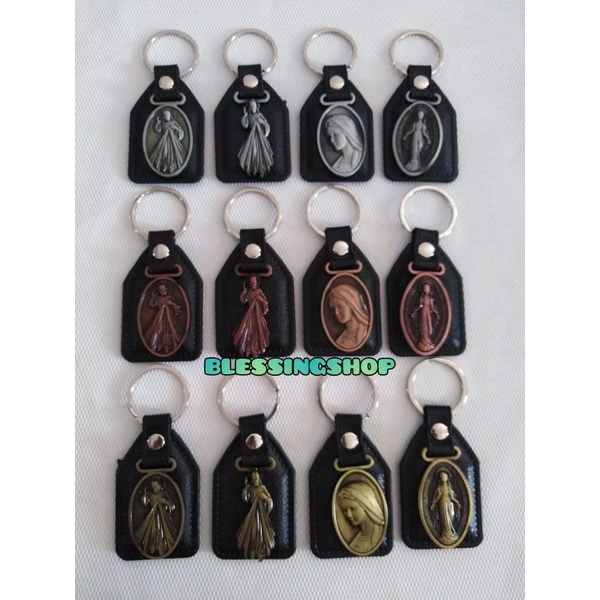 GANTUNGAN KUNCI SALIB / YESUS / MARIA / ALKITAB MINI