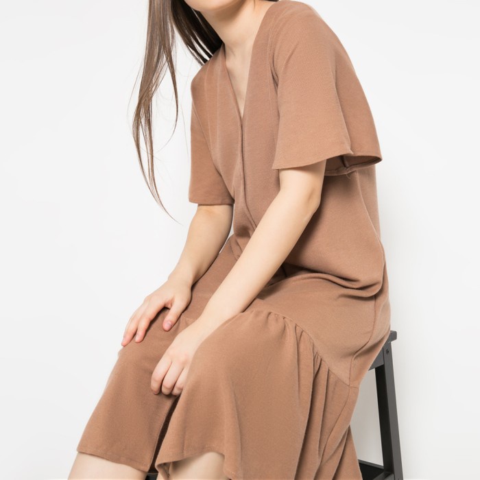 Baju tunik wanita terbaru Tunik remaja ala korea / Baju atasan wanita DRESS MIDI KOREA Midi dress ko