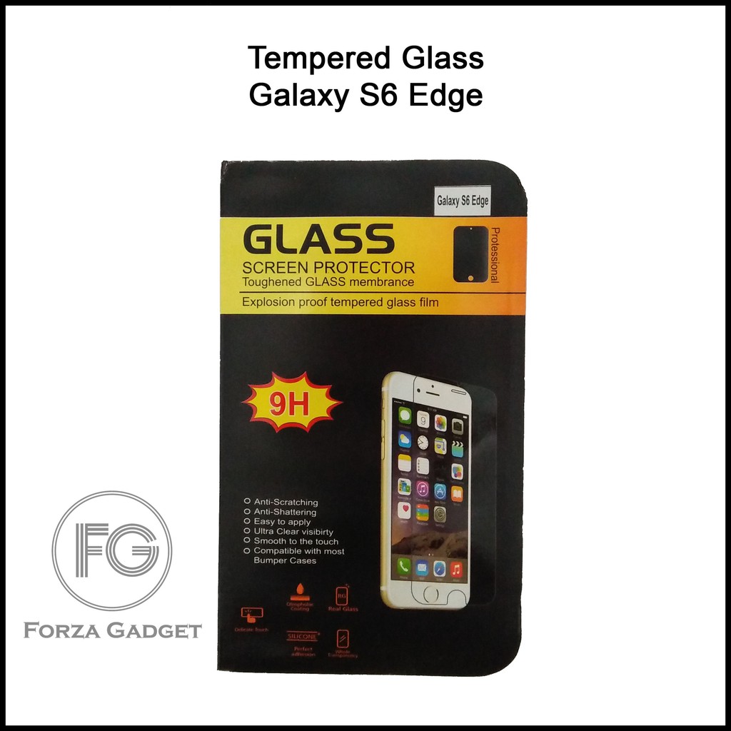 Tempered Glass Galaxy S6 Edge (Tidak Full)