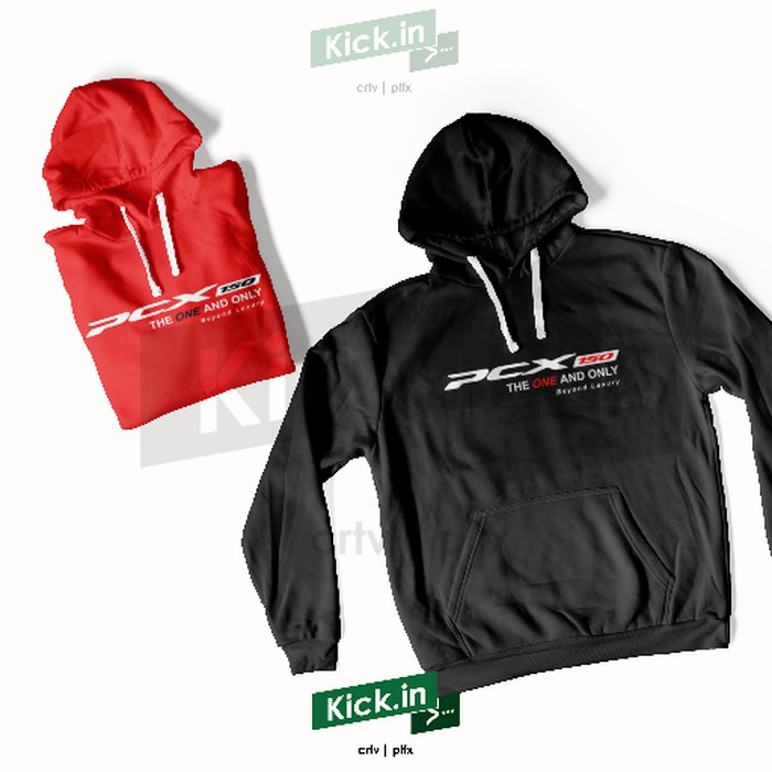 Jaket Jumper / Hoodie  Sweater  Honda Pcx 150 Polos Custom Motor