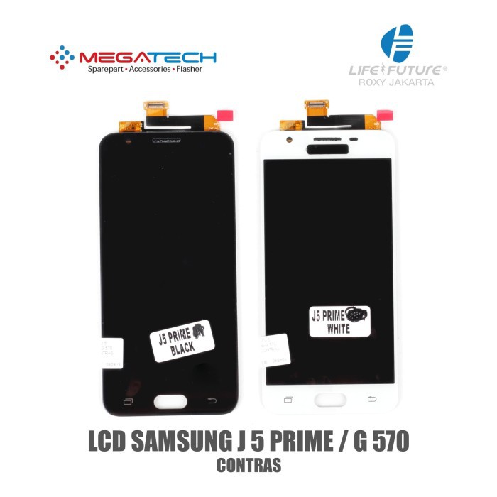LCD SAMSUNG J5 / J 5 / J5 PRIME / G 570 ORIGINAL + TOUCHSCREEN - Putih