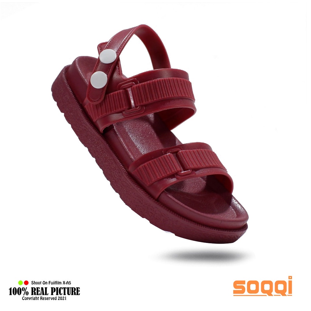 Sepatu sendal anak perempuan import jelly original sandal gunung let tali belakang anak-anak cewek karet untuk paud tk umur 5-10 tahun branded Soqqi-Bsln 2019 1K | 2019 1T promo keren lebaran cod murah 24-35