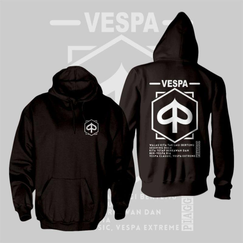hoodie vespa. hoodie keren. hoode vespa extreme. kaos vespa extreme