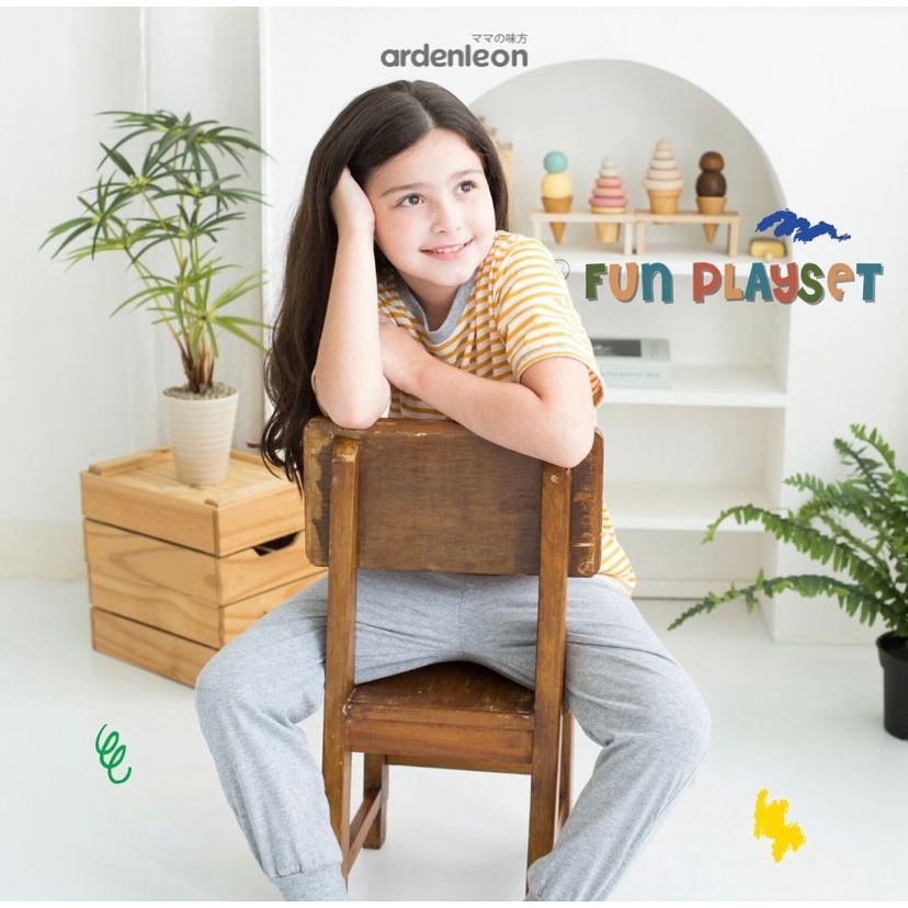 ARDENLEON Unisex Fun Playset / Arden Leon Setelan Baju Anak