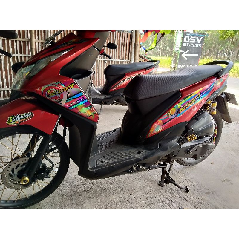 StickerStripingVariasiBeatFiIconFiHologram