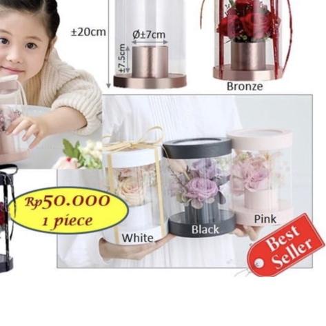 

☎ Mini Opp Round Flower Box - Box Mika / Mica(1437B) ❋