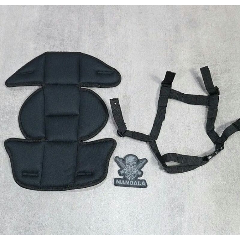 Busa Dalam Helm Kevlar Dan Tali Helm Kevlar Satu Set