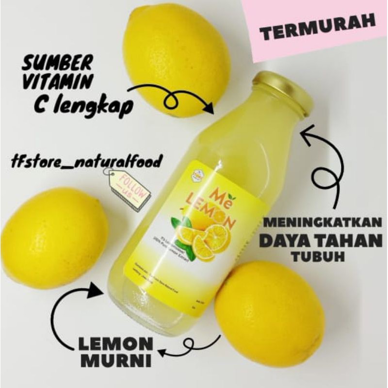

Sari lemon murni 500 Mili Liter