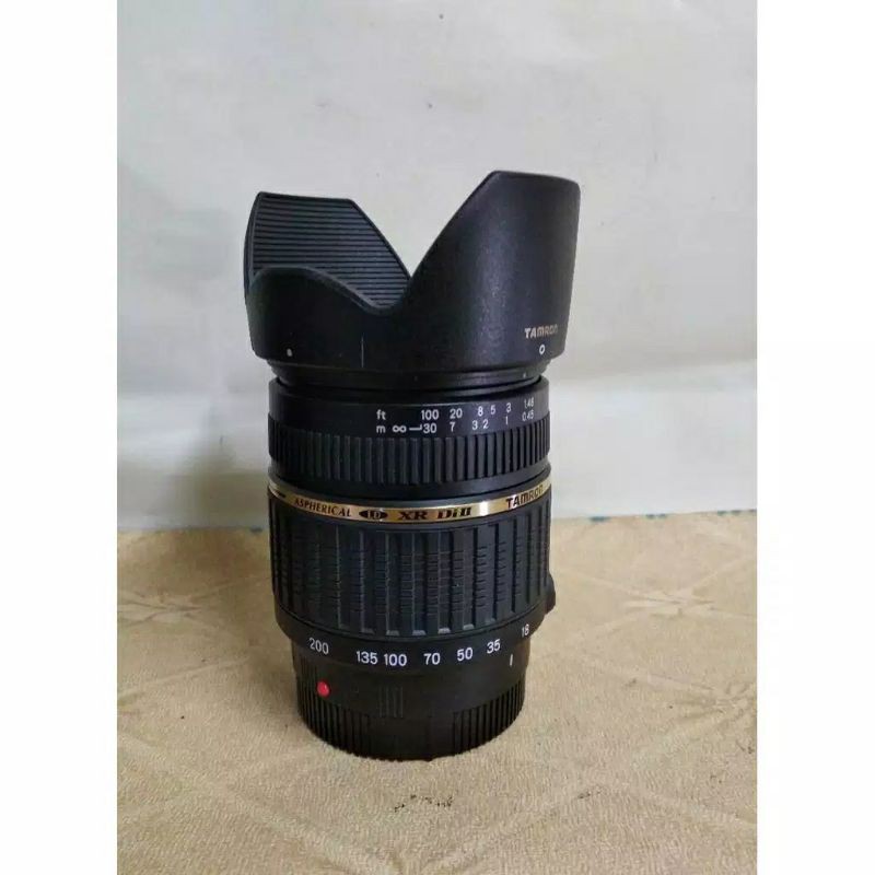 Lensa tamron 18-200 For Sony A Mon DSLR Second