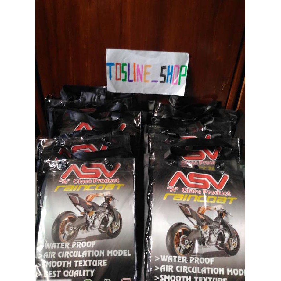 Jas Hujan Asv Karet/Rubber Versi 1