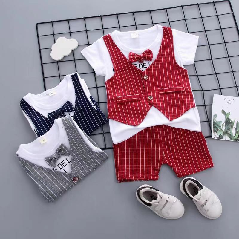 Baju Anak Bayi Laki Laki Setelan Rompi Tuxedo Bayi Baju Baju Anak Bayi Laki Laki Setelan Rompi Tuxedo Bayi Baju