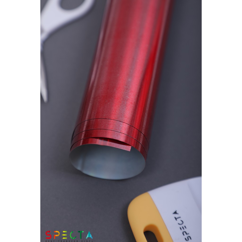 POLYFLEX PET LASER METALLIC KOREA SPECTAFLEX PL - 15 HTV RED