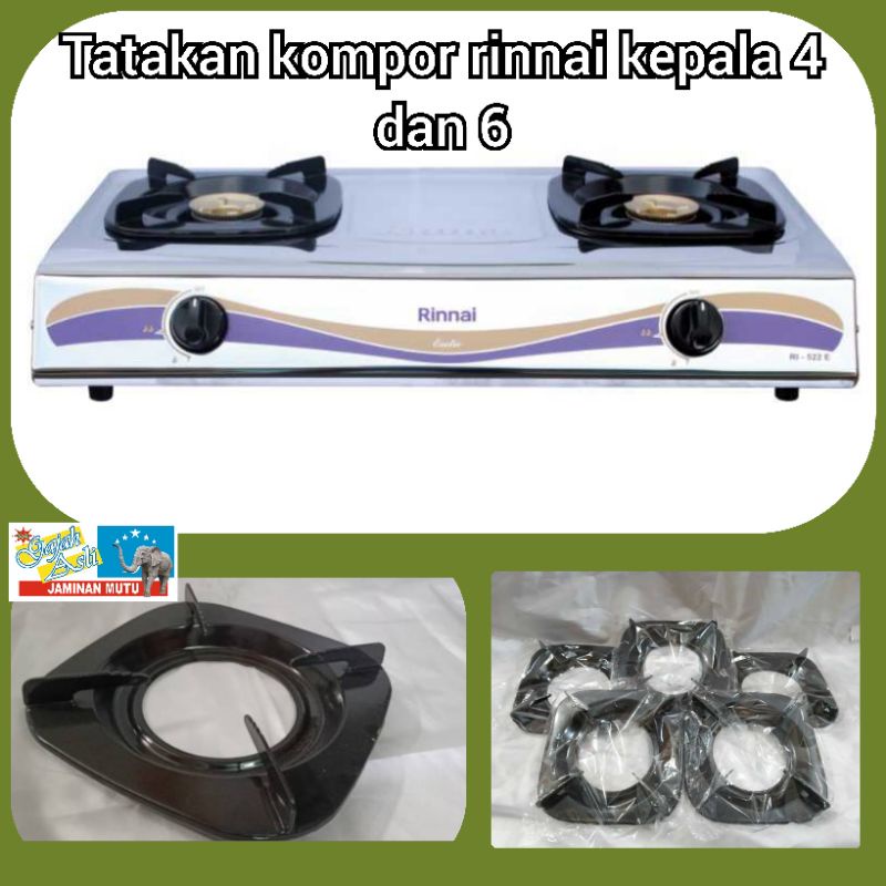 TATAKAN KOMPOR RINNAI KEPALA 4 & 6