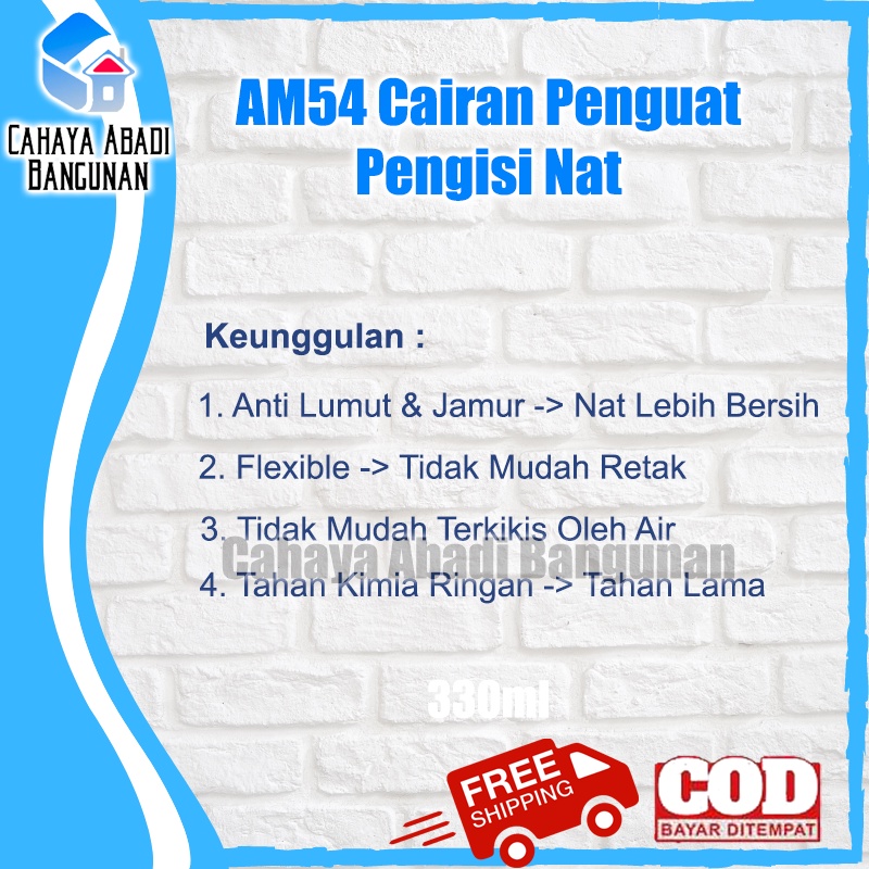 AM54 am 54 cairan pengeras nat keramik