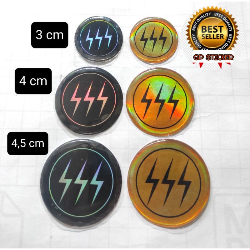 EMBLEM TIMBUL LOGO SSS MOTOR HONDA YAMAHA SUZUKI KAWASAKI PCX NMAZ ADV LEXI MAXI VARIO BEAT penggant