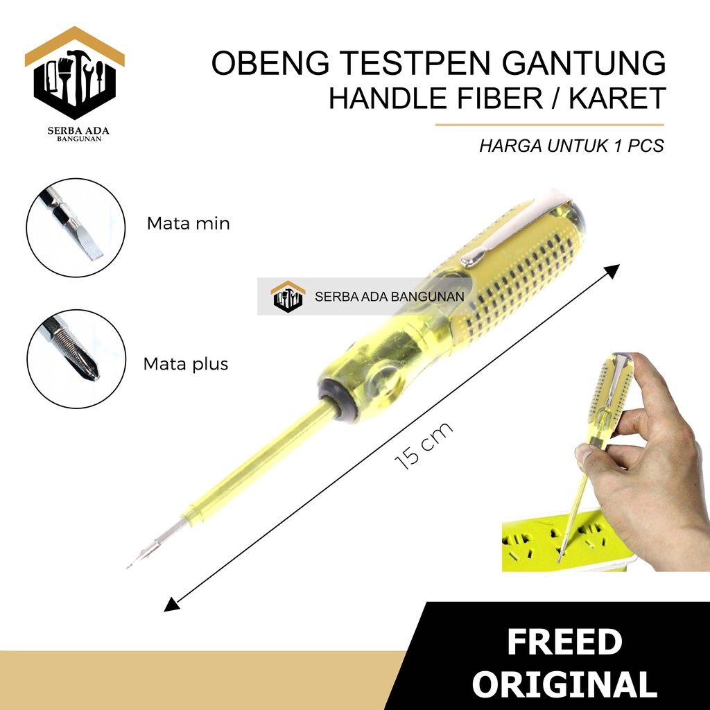 TESPEN/OBENG TES LISTRIK FREED - TESTPEN JUMBO GANTUNG