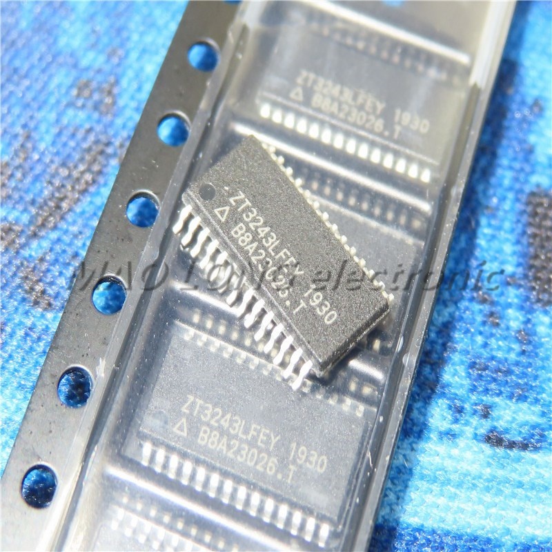 2pcs/lot ZT3243LFEY ZT3243 TSSOP-28 SMD RS232 transceiver Baru Dalam Stok Kualitas Original100%