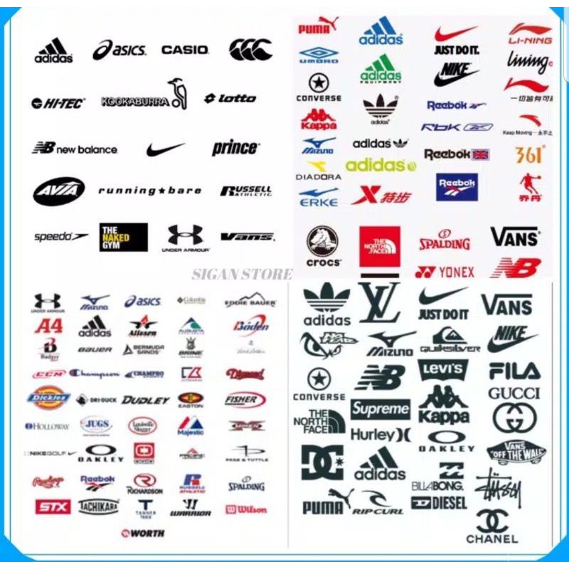 Sablon Logo Polyflex Logo Sport Murah Branded